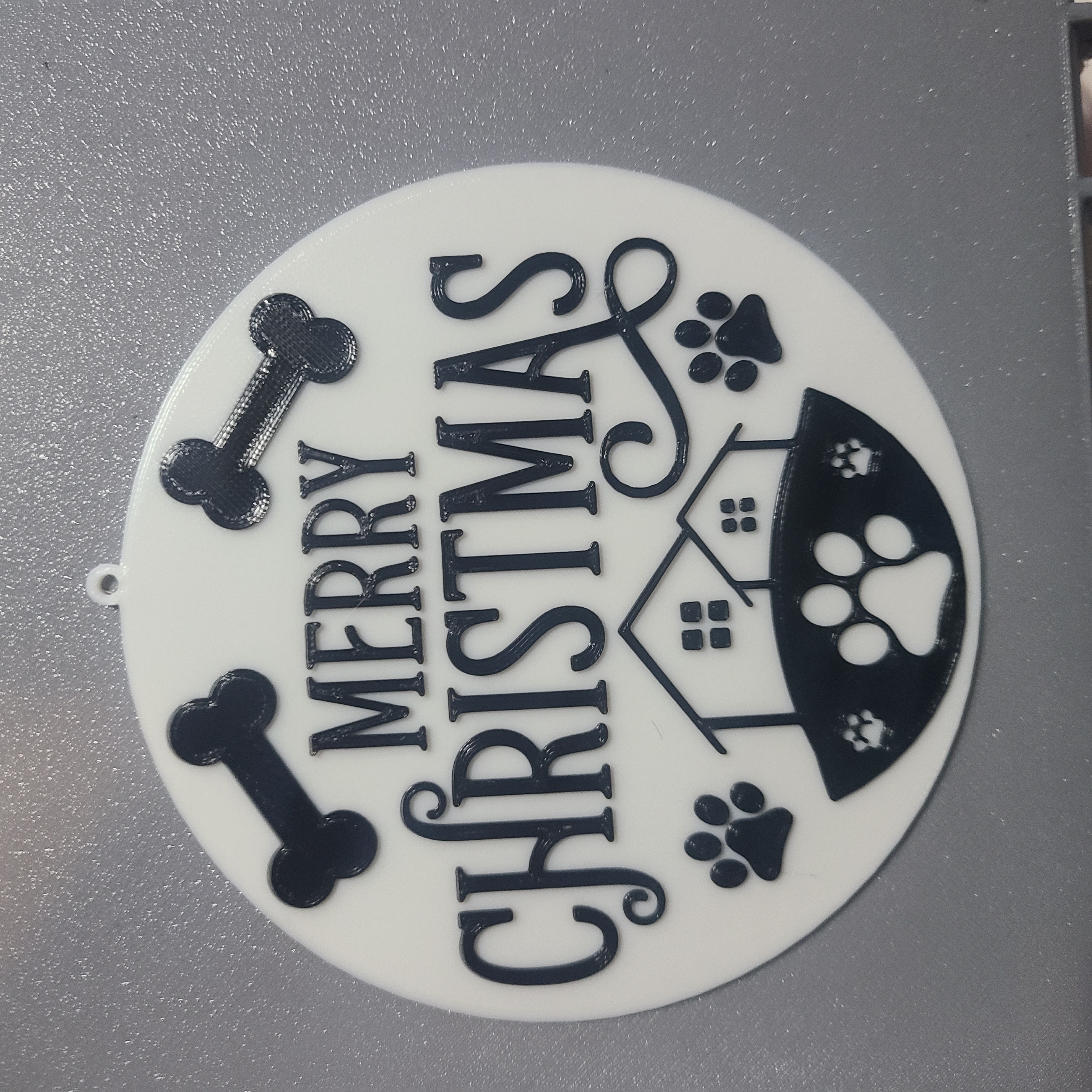 Dog themed christmas ornaments