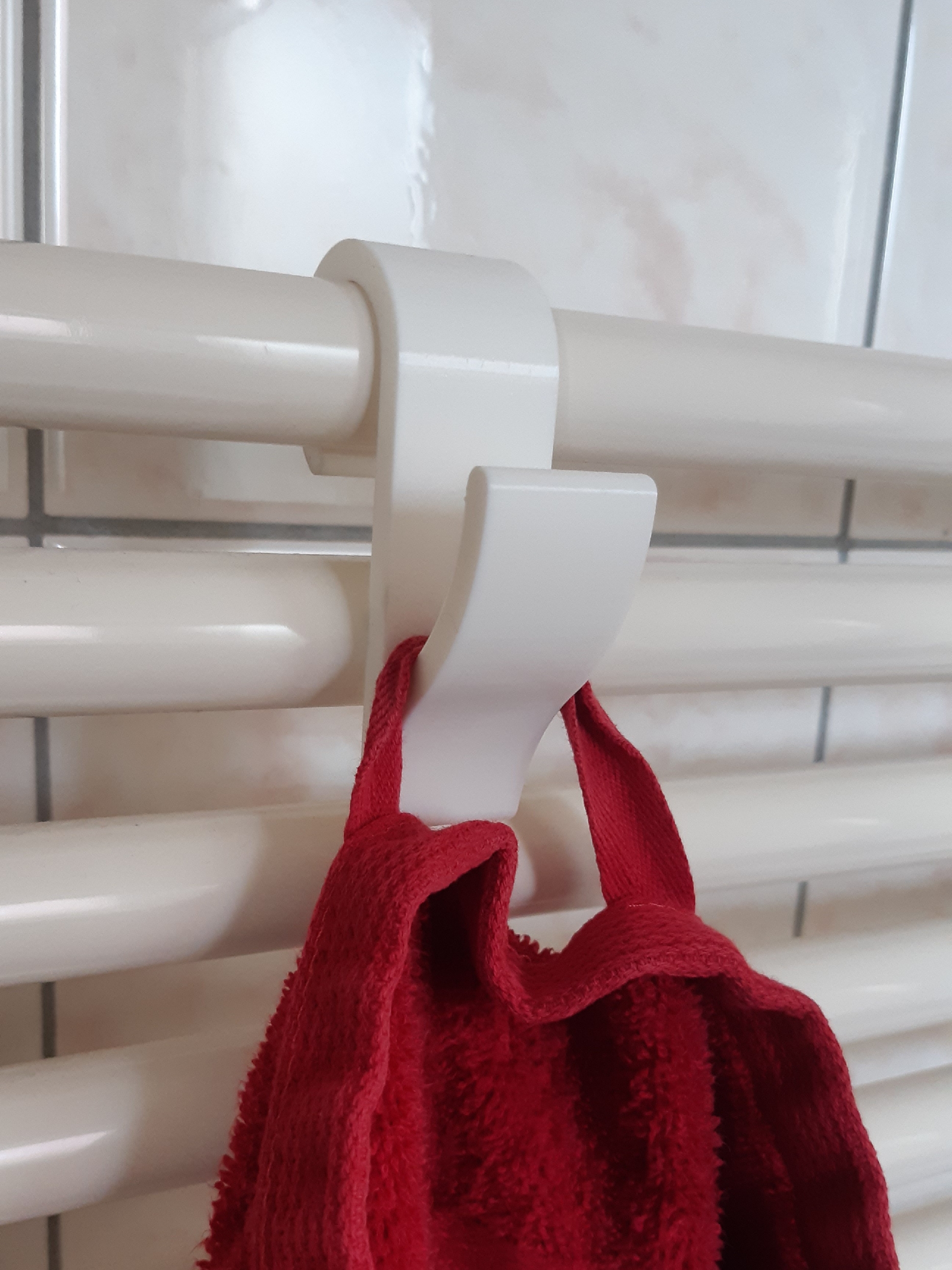Miniatura 2 do modelo 3D Towel hook, drying rack hook