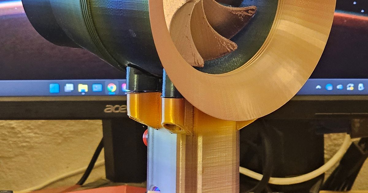 Jet Fan fully 3d printed by mdpro For PC Download free STL model