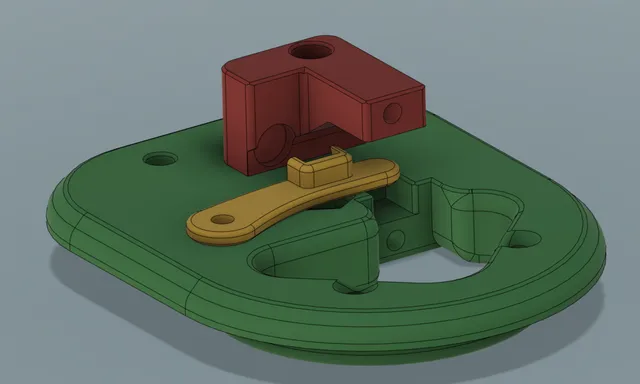Filament runout sensor and cable guide