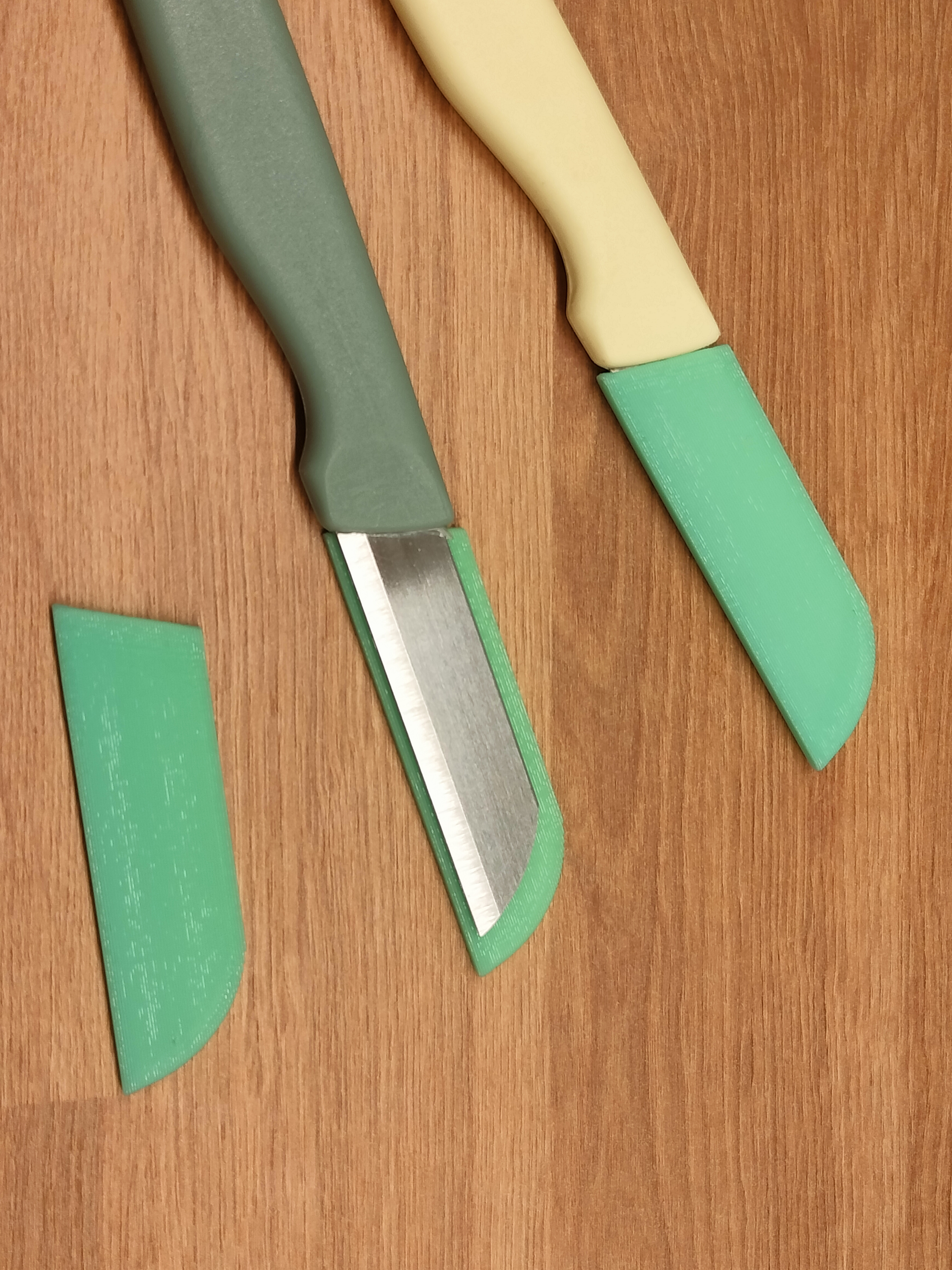 Small kitchen knife sheath - peeler - protection - sharp - cutting - chopping -common — thumbnail 3