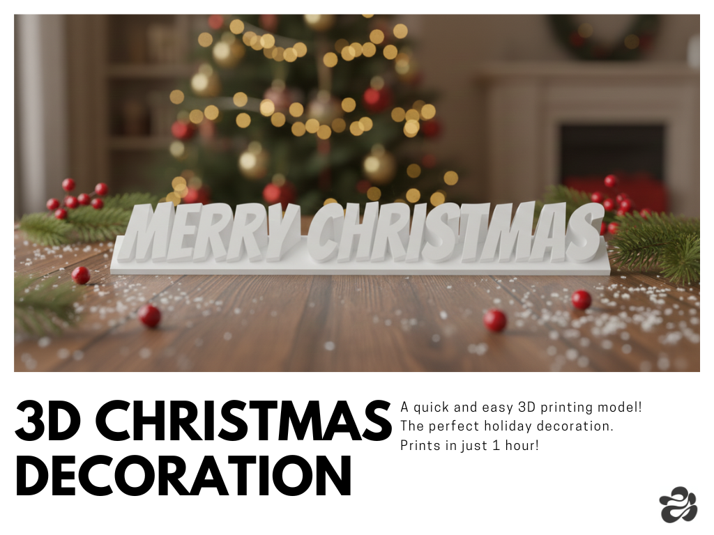 Day 2. 3D Christmas decoration