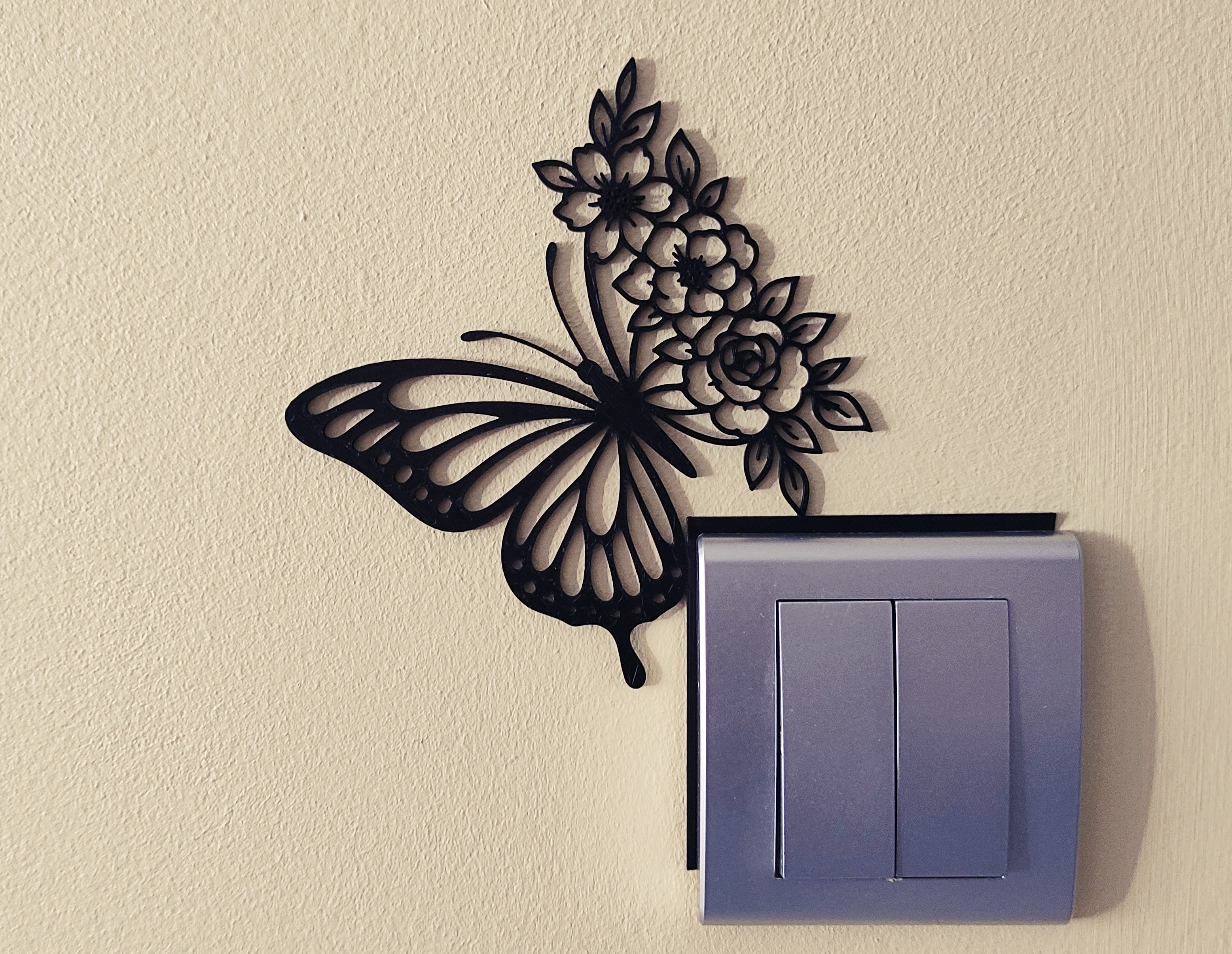 Decorative Butterfly for Light Switch v.2