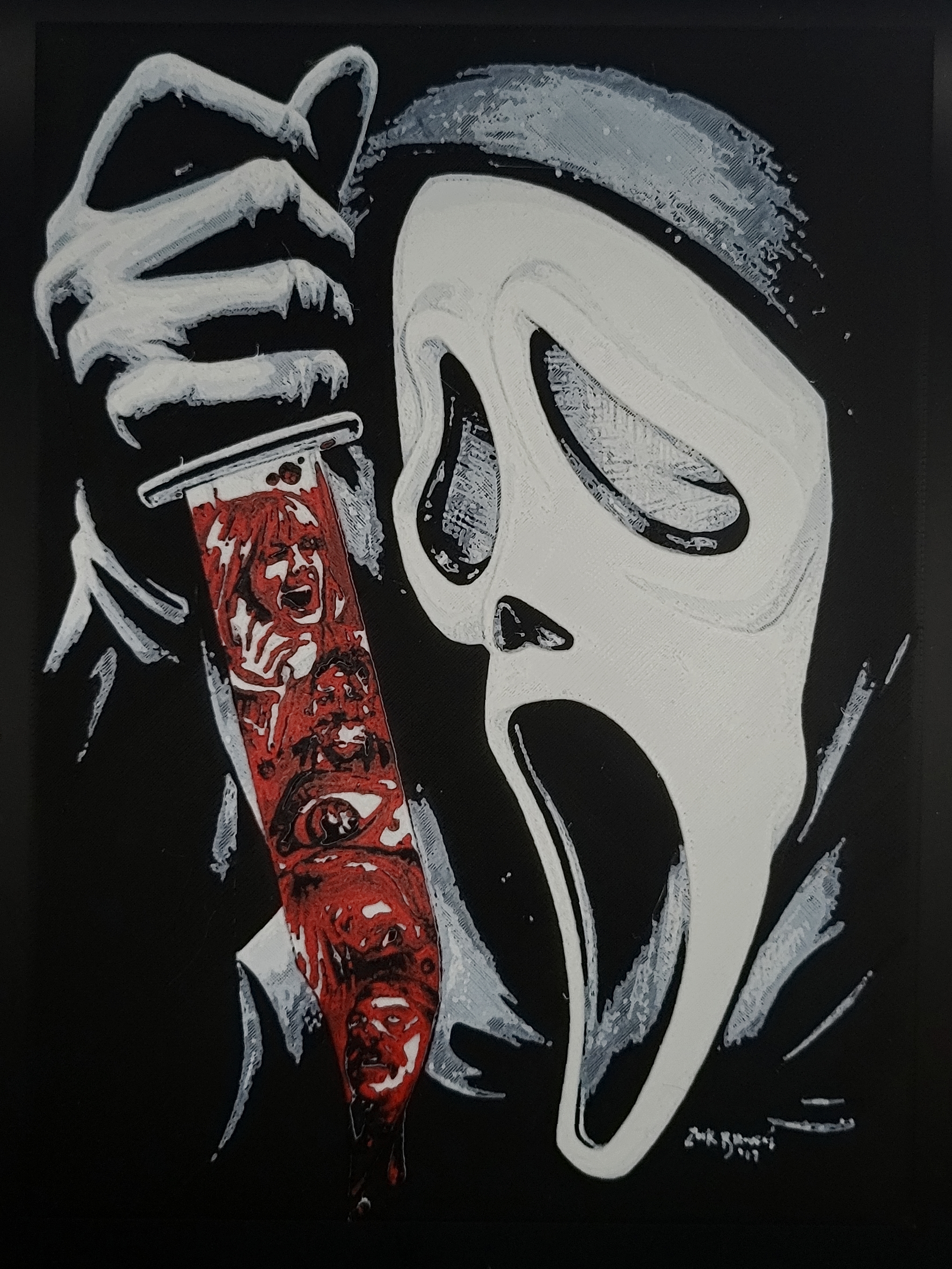Ghostface with Bloody Knife