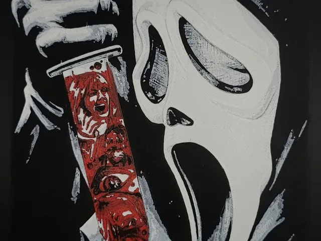 Ghostface with Bloody Knife