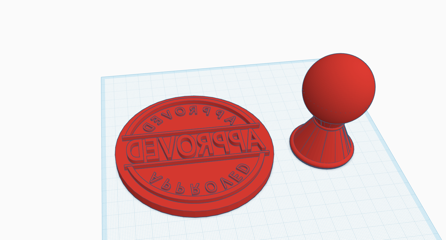 approved stamp