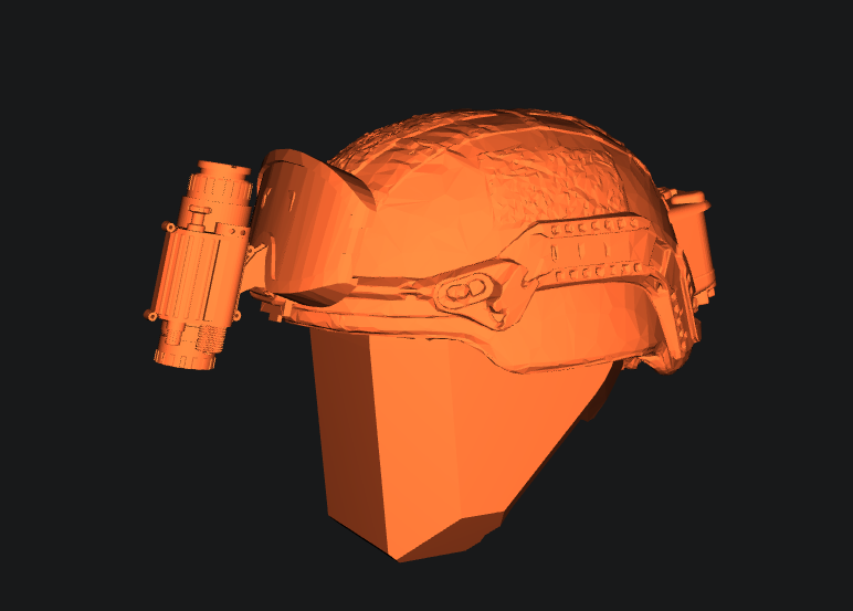 dummy 13 mich helmet