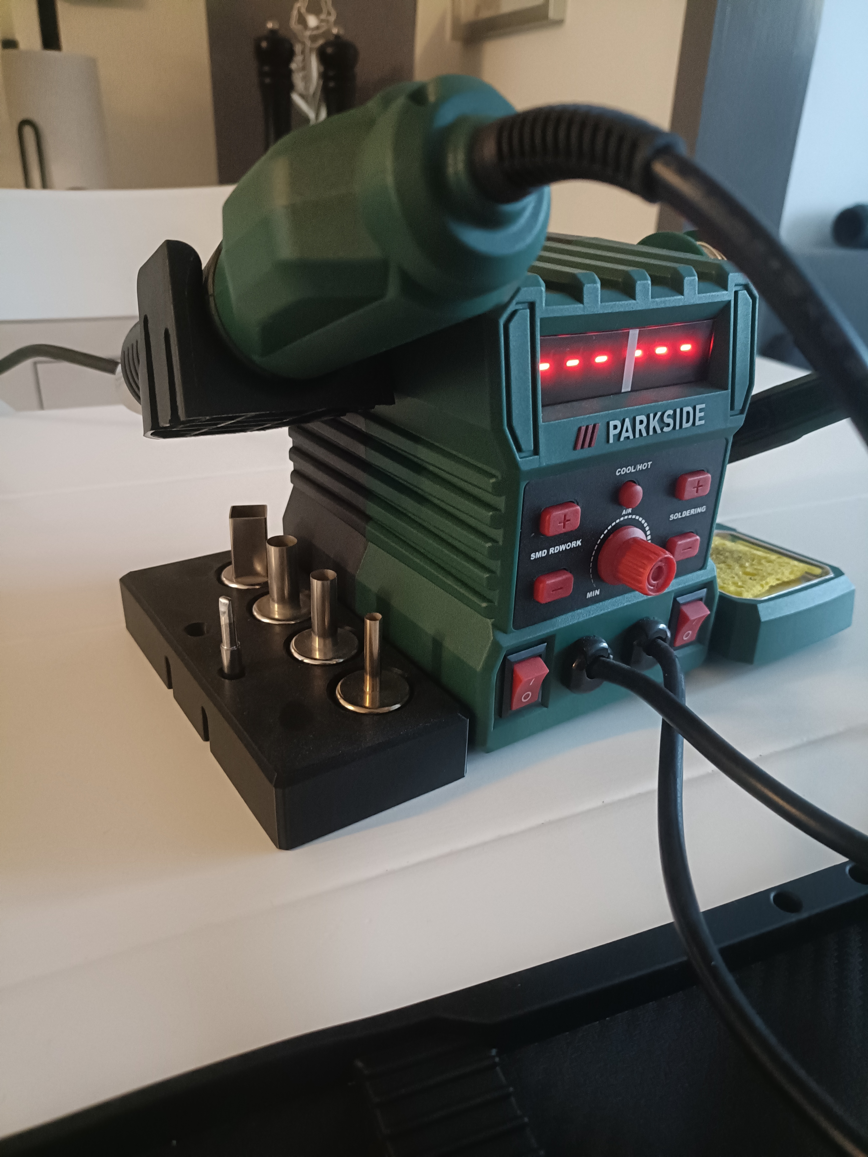 Parkside SMD Rework Station – Nozzle & Accessory Holder