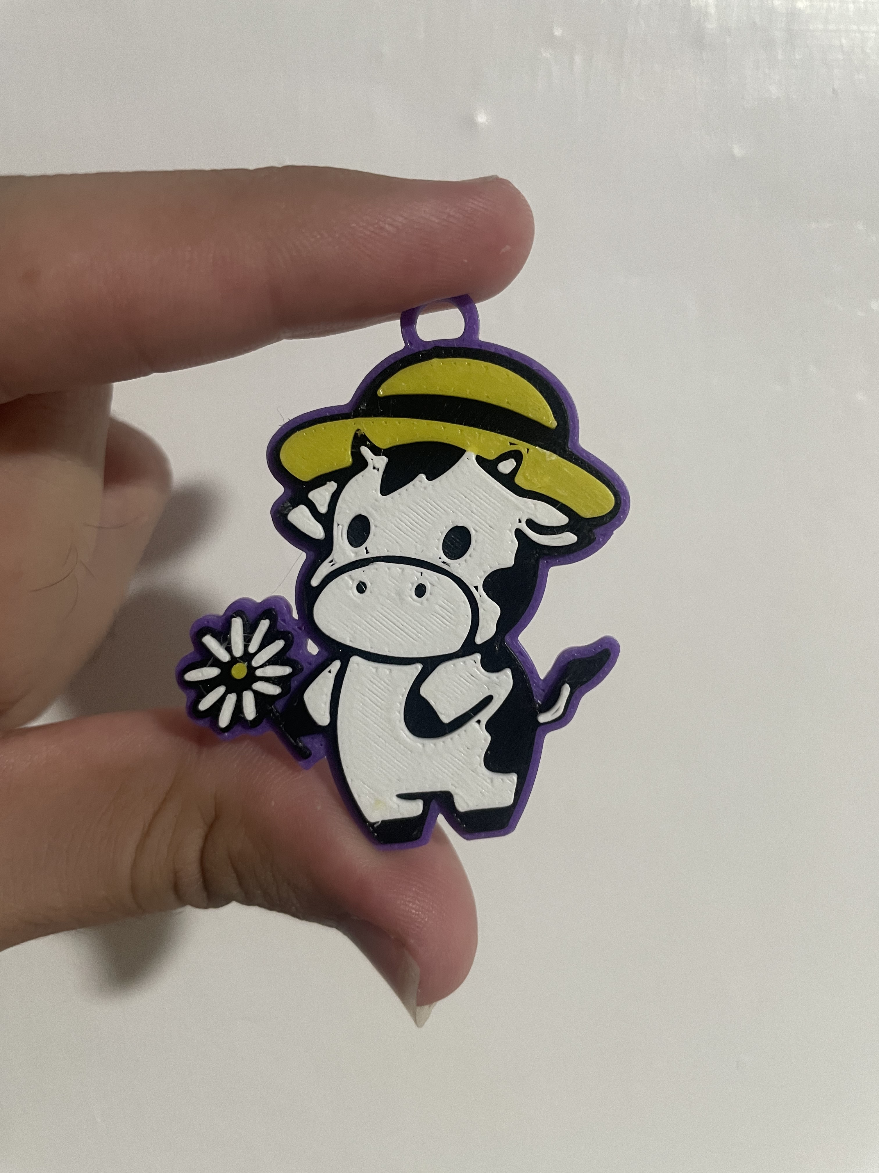 Keychain Cow