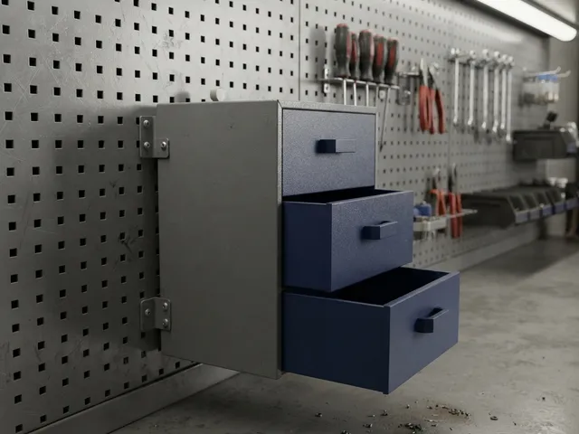 Pegboard organizer unit