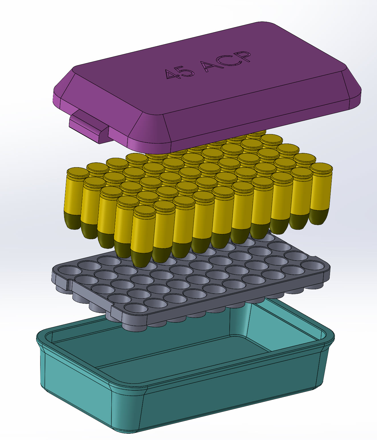 45 ACP Ammo Box