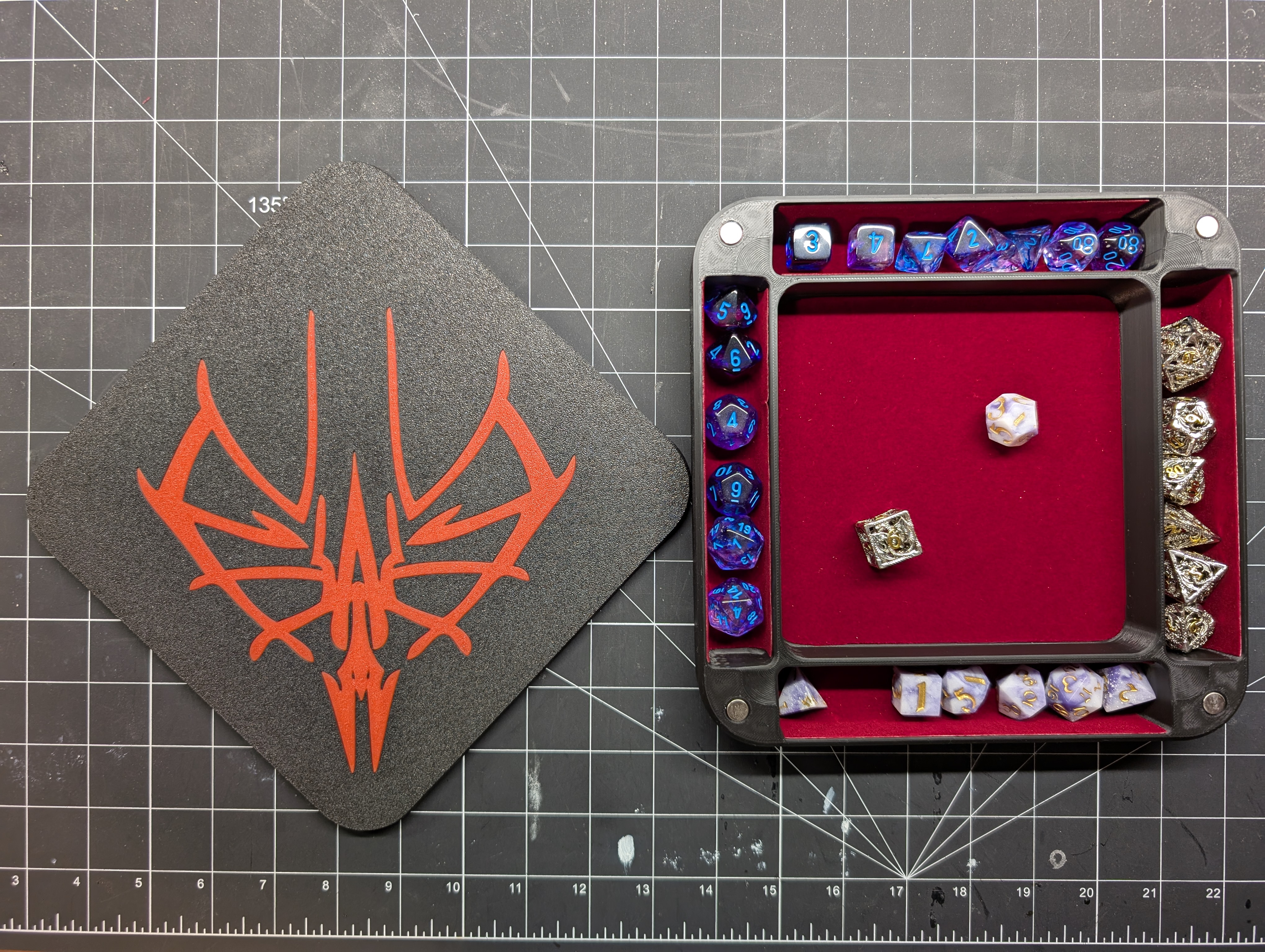 Stormlight Archive - Lightweaver - Lid for NokBox TTRPG Dice Box