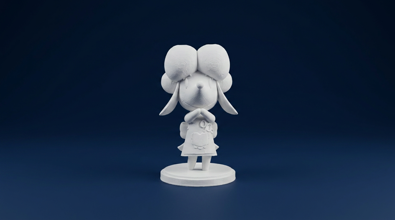 Animal Crossing Harriet Poodle Figurine