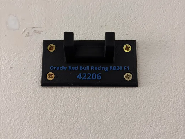 LEGO Technic 42206 RedBull Racing RB20 - Wall Mount