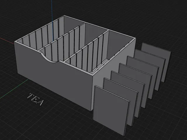 Tea storage, modular