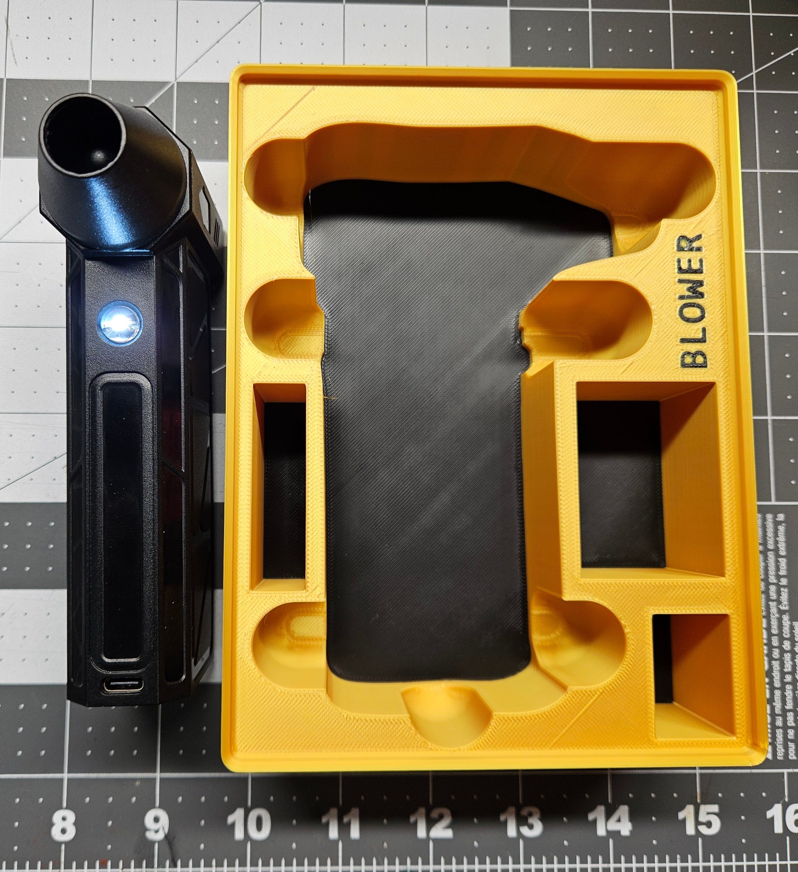 Miniatura 3 do modelo 3D Mini Blower Gridfinity
