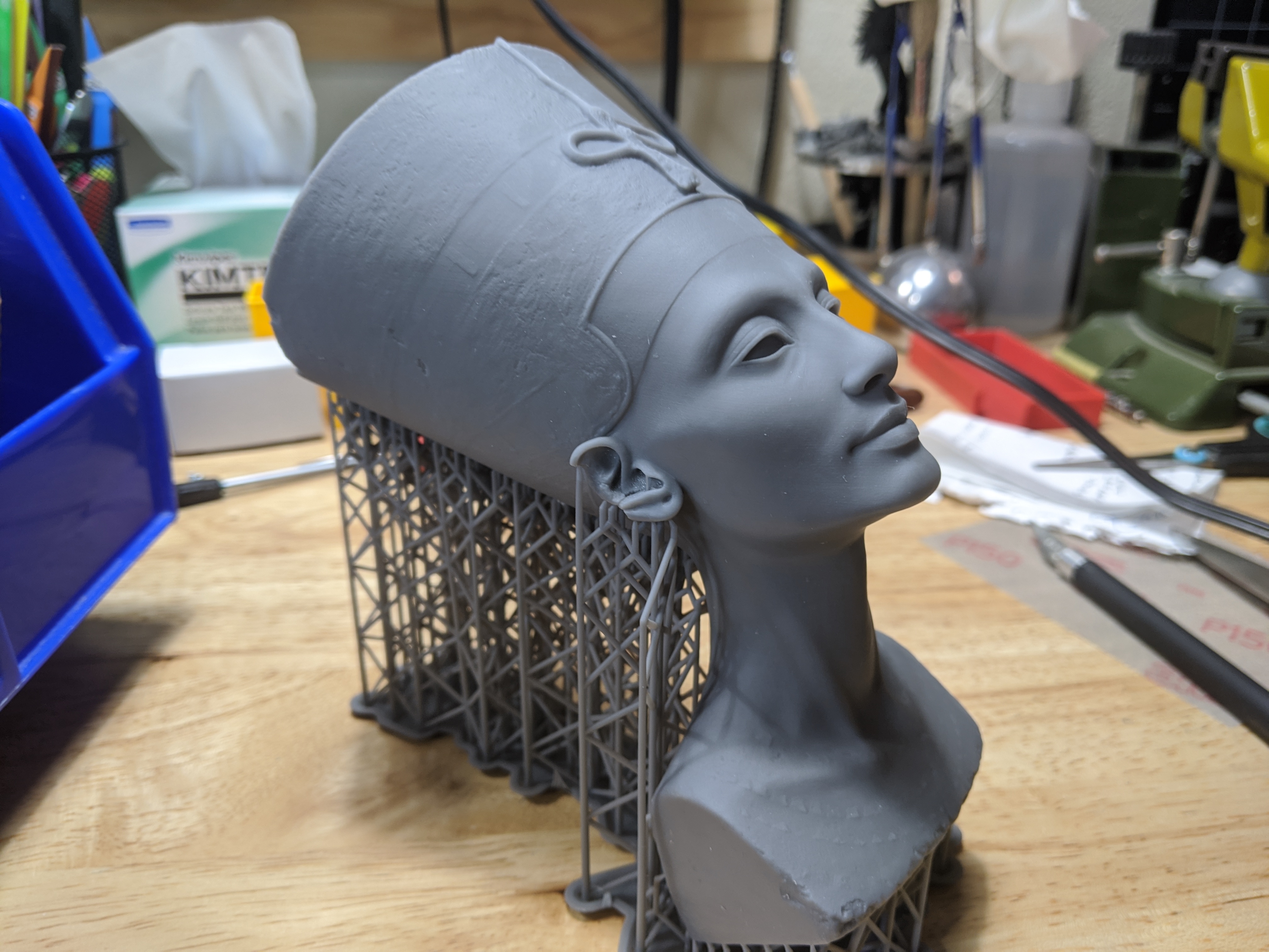 Bust of Nefertiti - Hollowed