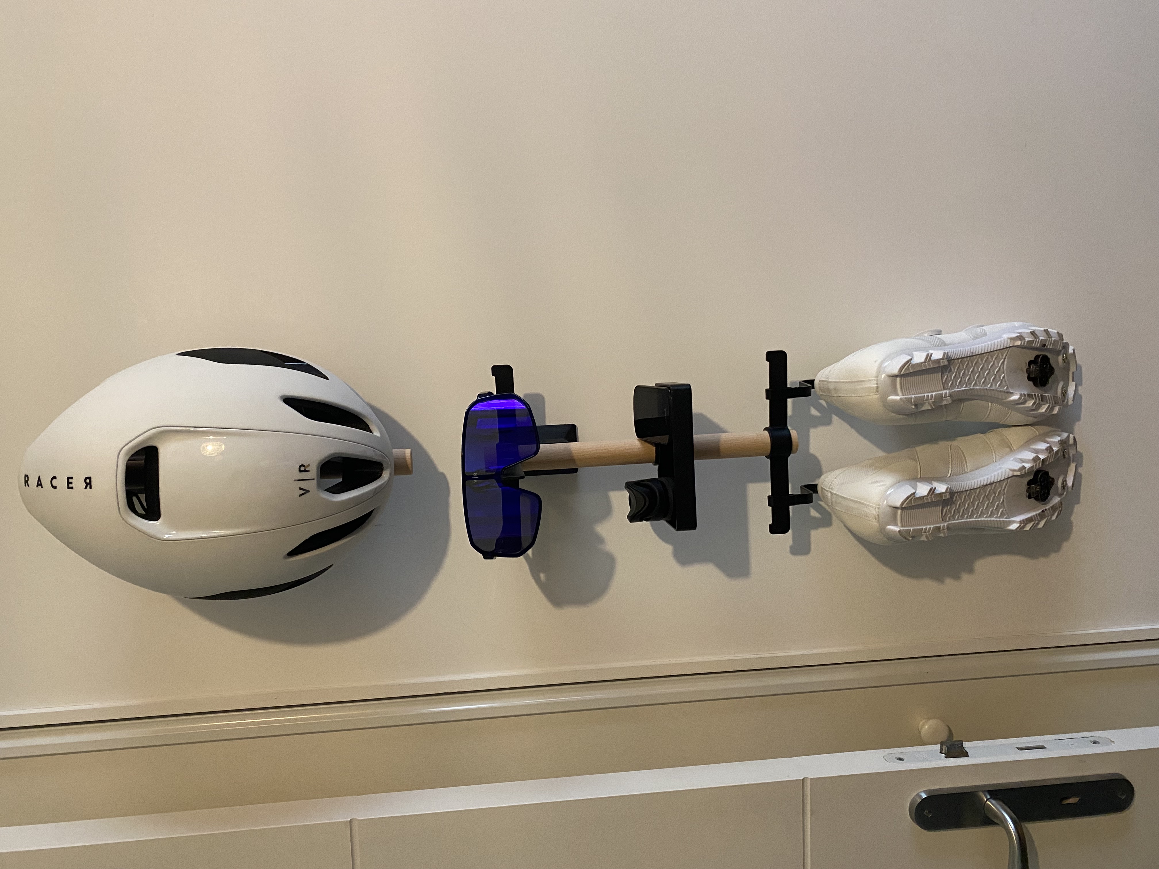 Bike Accessory Storage Rack - tons gear inpired