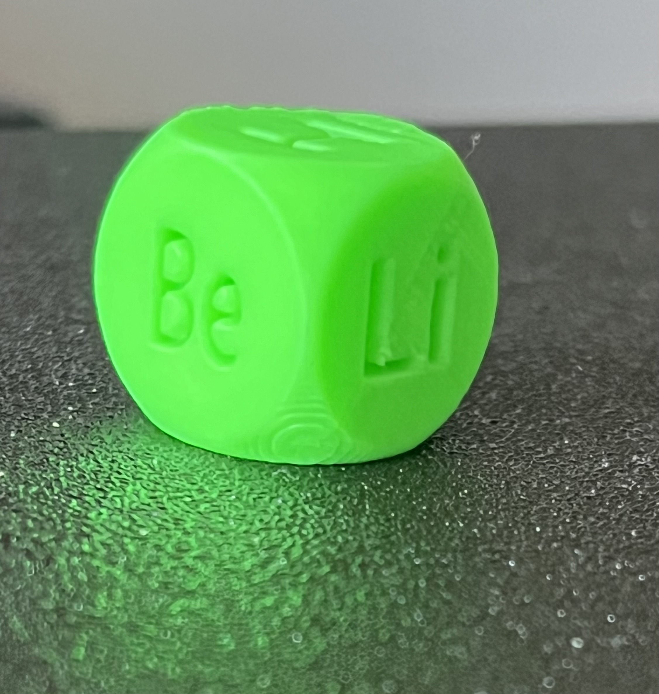 Elements 1-6 Dice