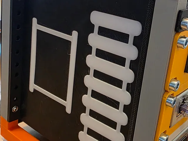 6-Inch 3U Rack Side Panel