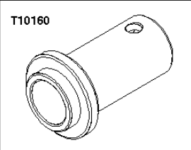 VAG T10160 Dorn Einschlaghilfe  68mm