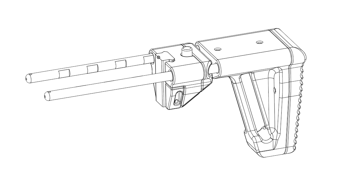 Delta Industrial Strider Collapsing Rod Stock