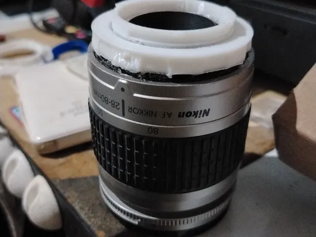 Nikon F to Four Third adapter (NOT MICRO FOUR THIRD m43)