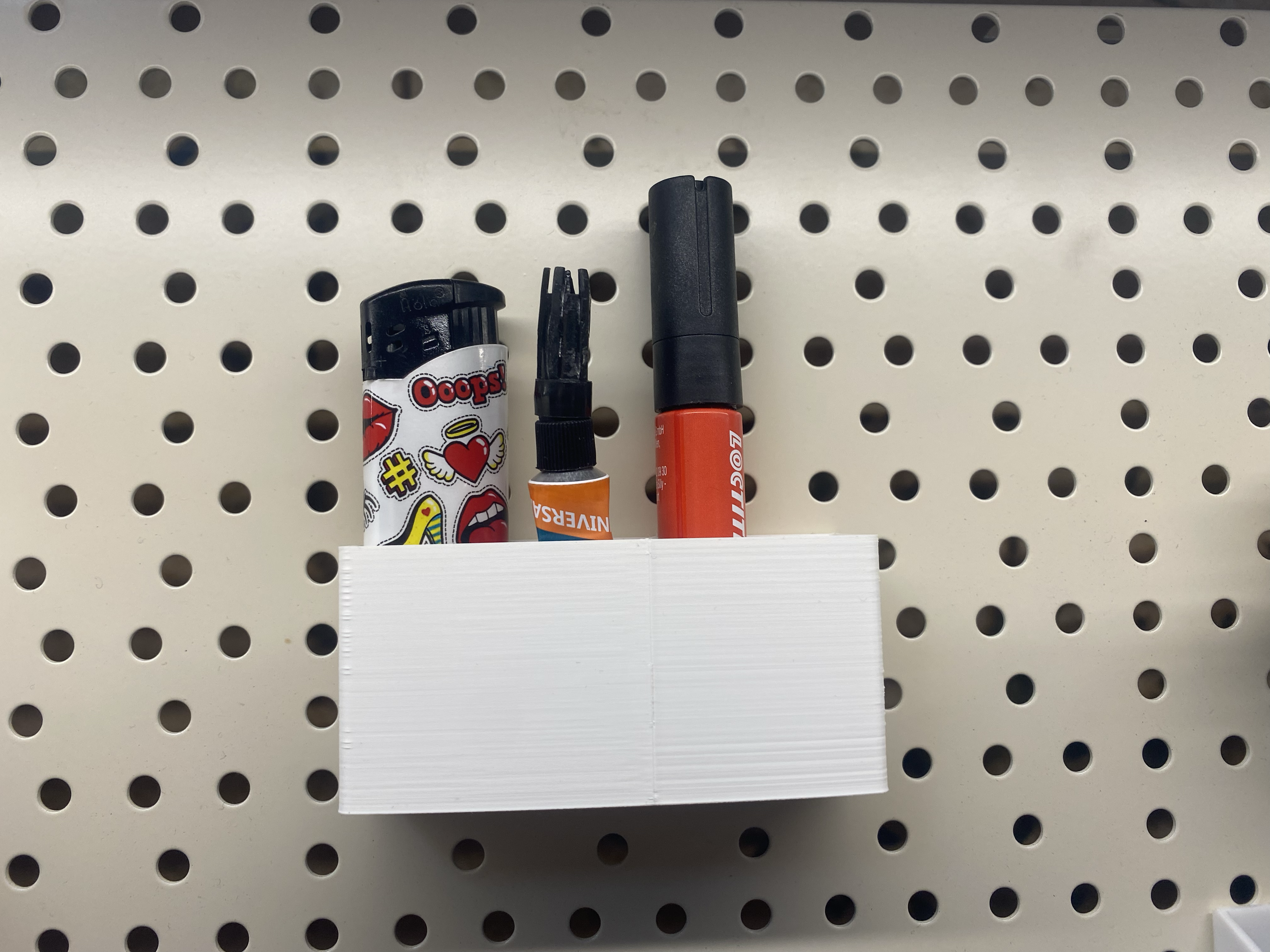 Simple PegBoard storage Organizer