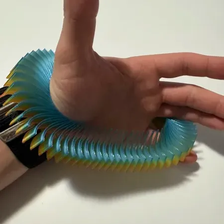 Oddly Satisfying Fidget Ring | PLA Printed loop by Frozen 3d Studio ...