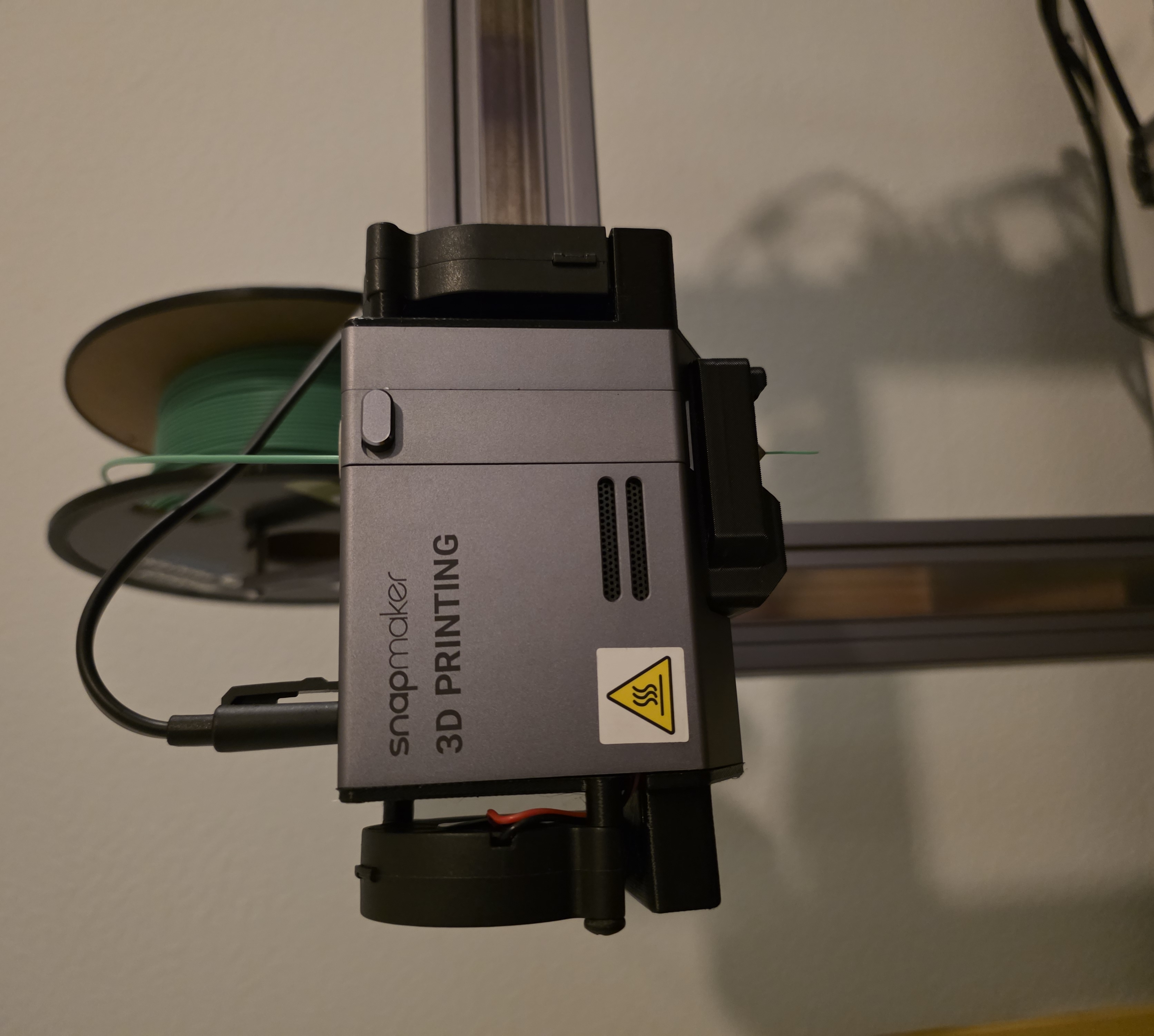 Snapmaker 2.0 Single Extruder "Wachootoo White Devil" Dual Fan Mod