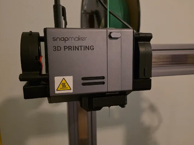 Snapmaker 2.0 Single Extruder "Wachootoo White Devil" Dual Fan Mod