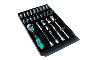 Wera Zyklop Speed 1/4" Gridfinity