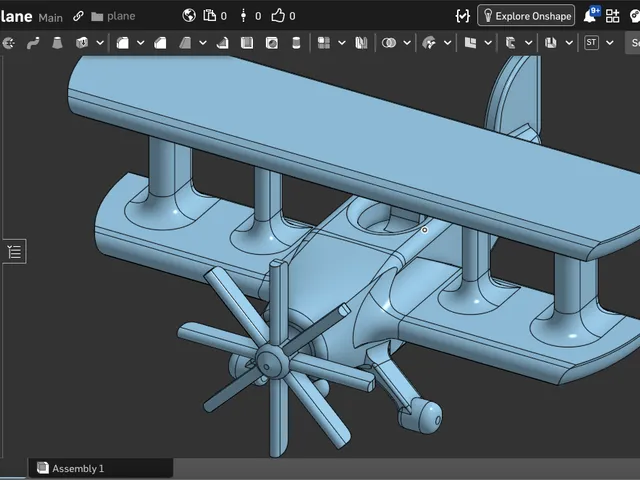 Toy Plane - Model