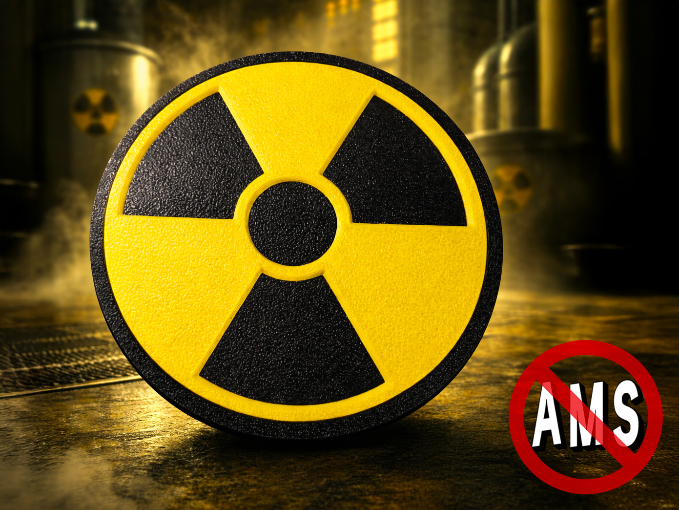 Nuke Fridge Magnet - No AMS or MMU