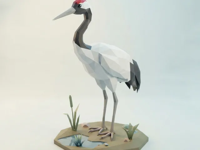 Low Poly Crane