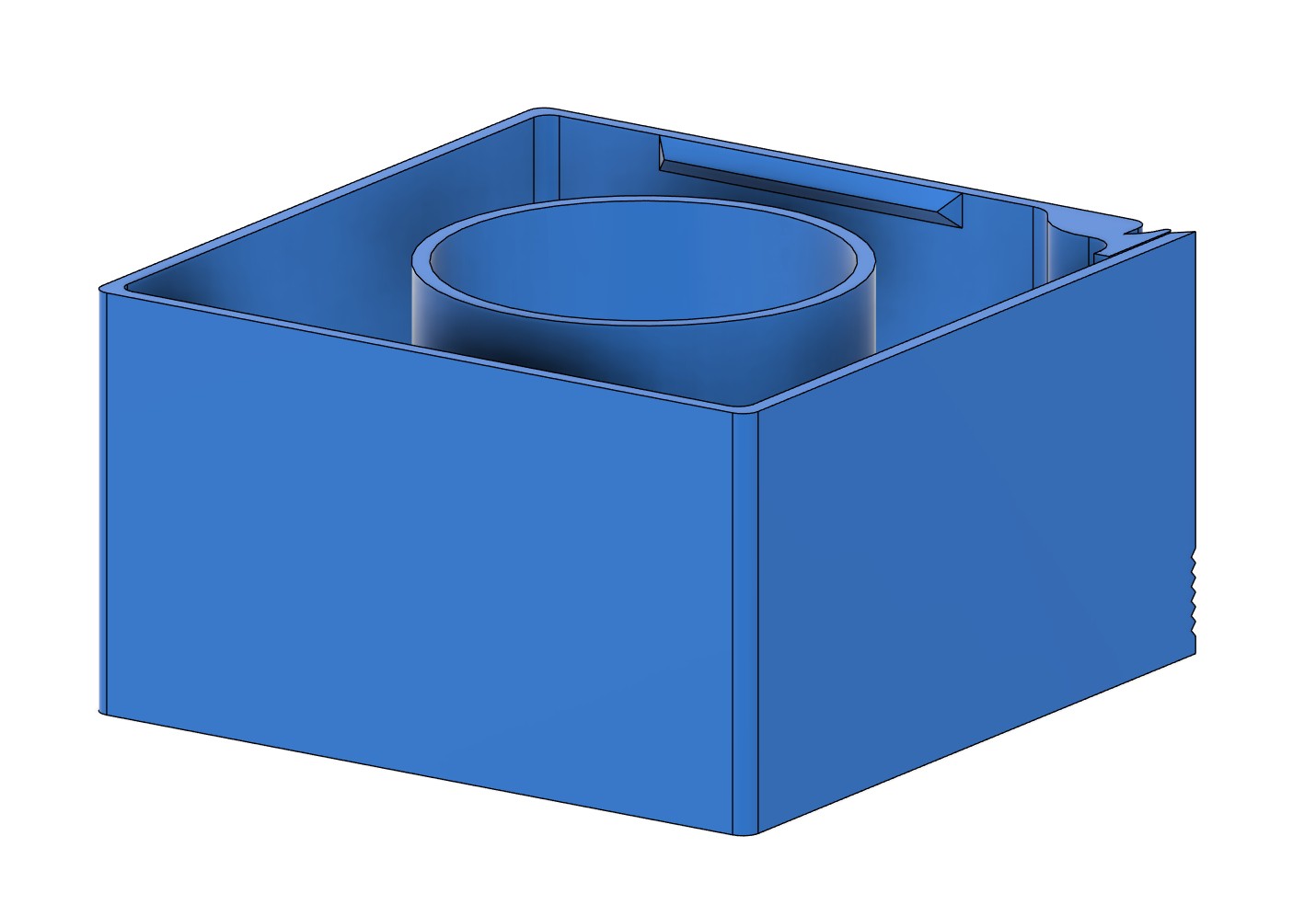 Parametric Interlocking Label Dispenser w/ Tear-Off Edge — thumbnail 5