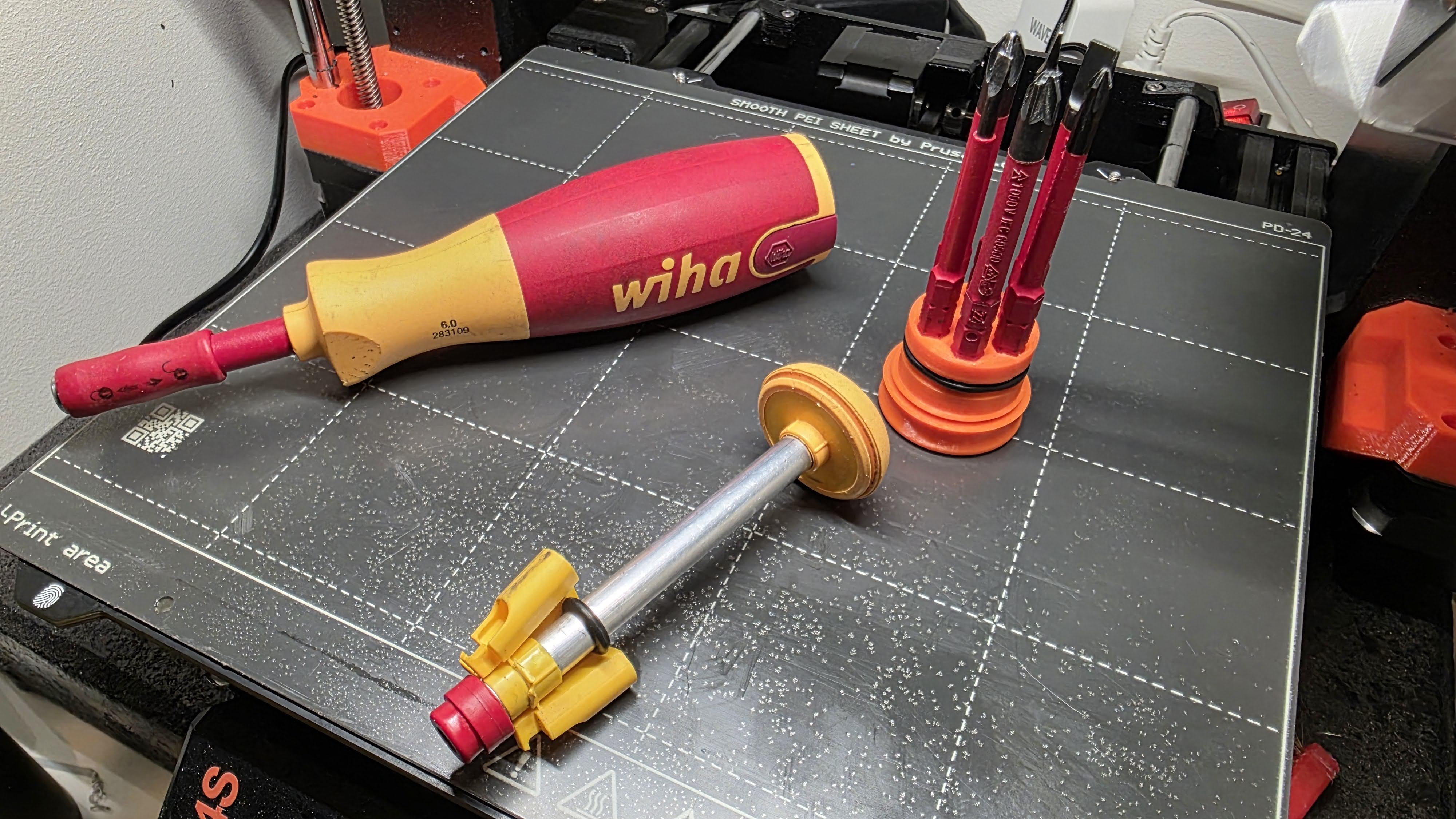 Wiha VDE Lift Up top cap with bits holder