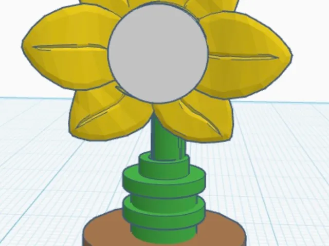 Lego flowey the flower