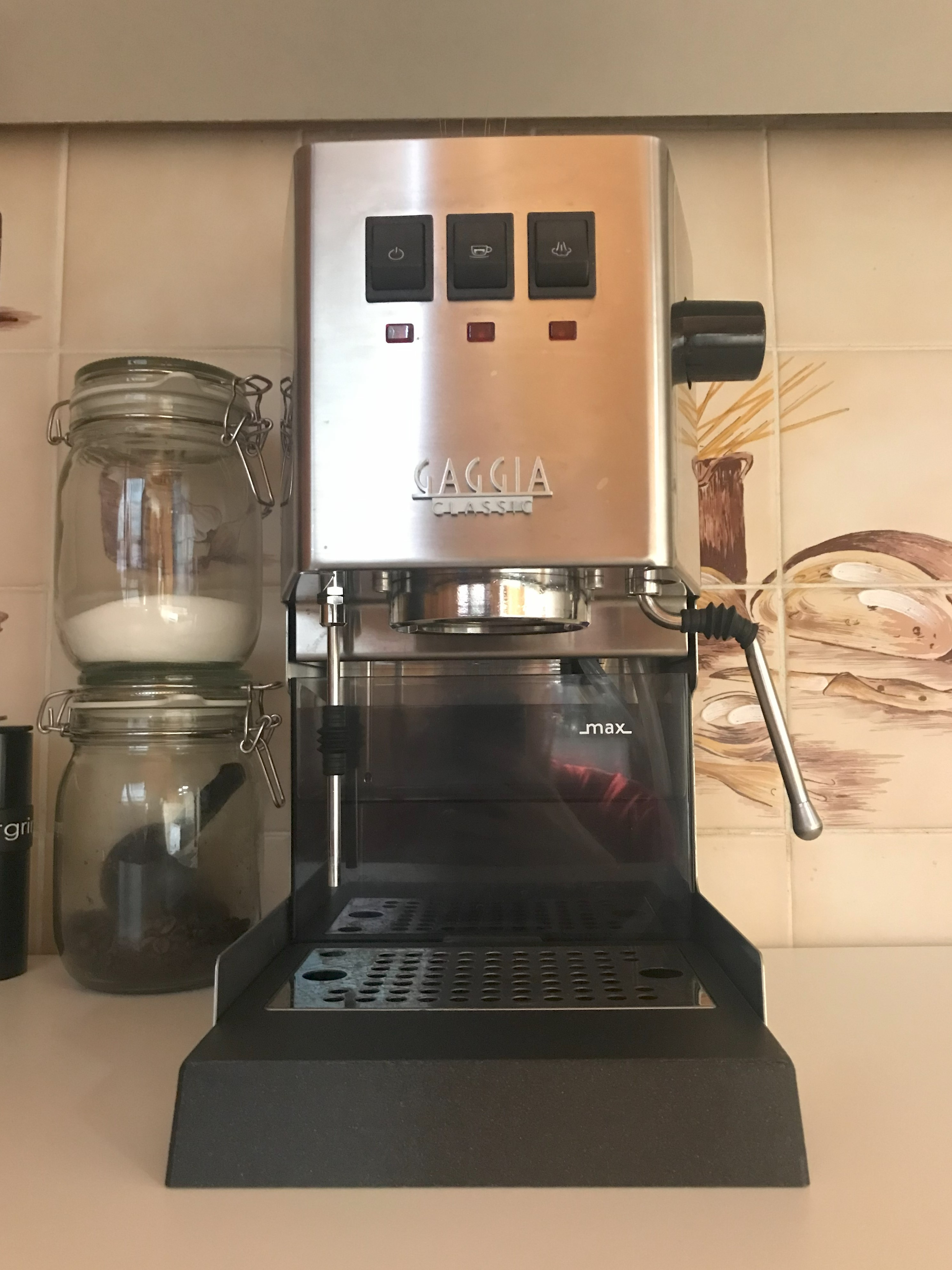 Gaggia classic lowerextended drip tray by Vousaty_Sensei Download