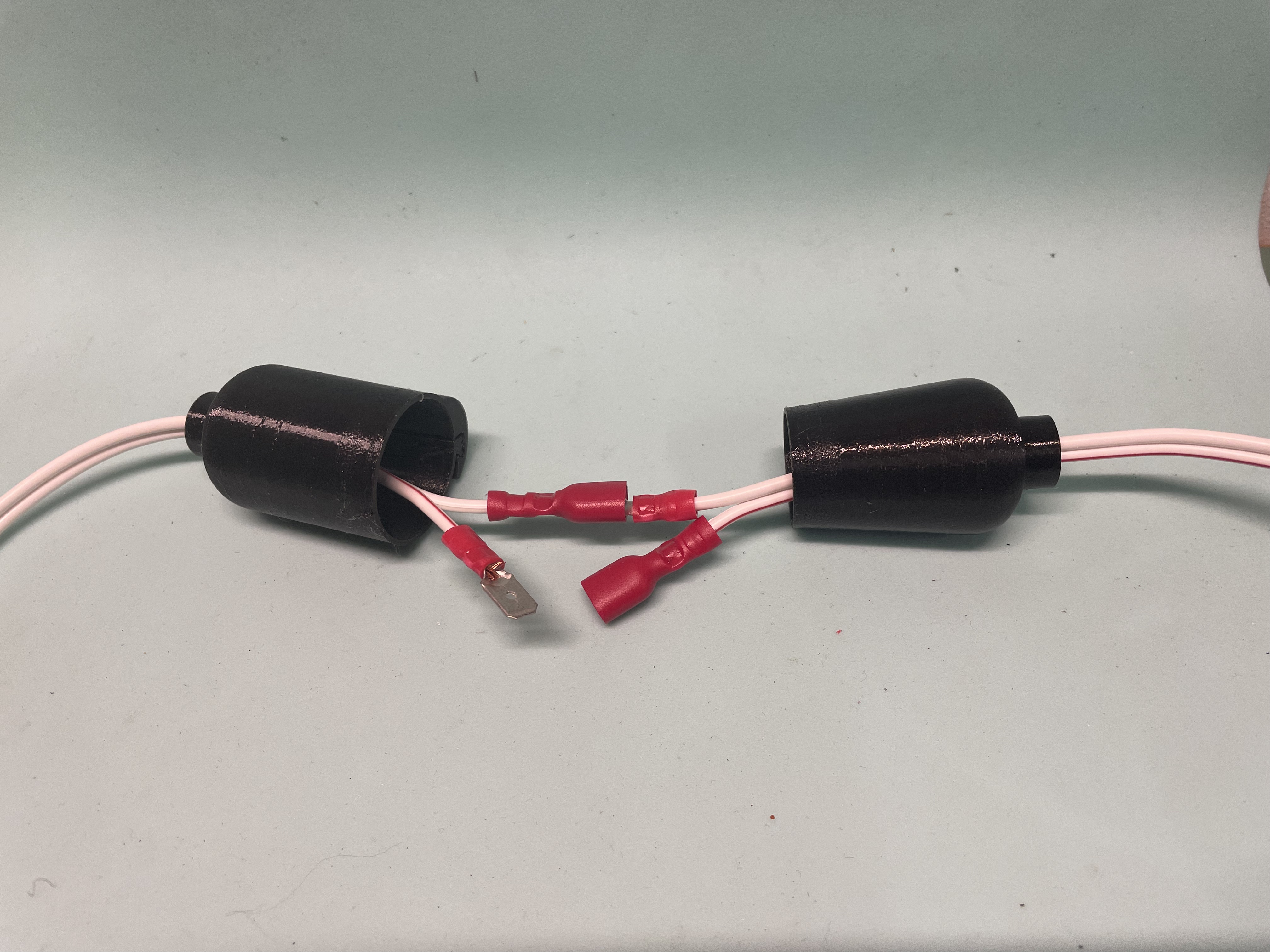 Simple cable connector protector