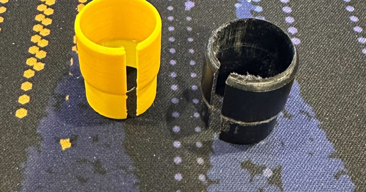 Mic stand clutch ring by rtanderson2 Download free STL model