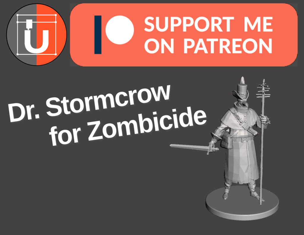 Zombicide Fantasy: Dr Stormcrow Proxy