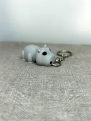 Hippo keychain by Franchescor | Download free STL model | Printables.com