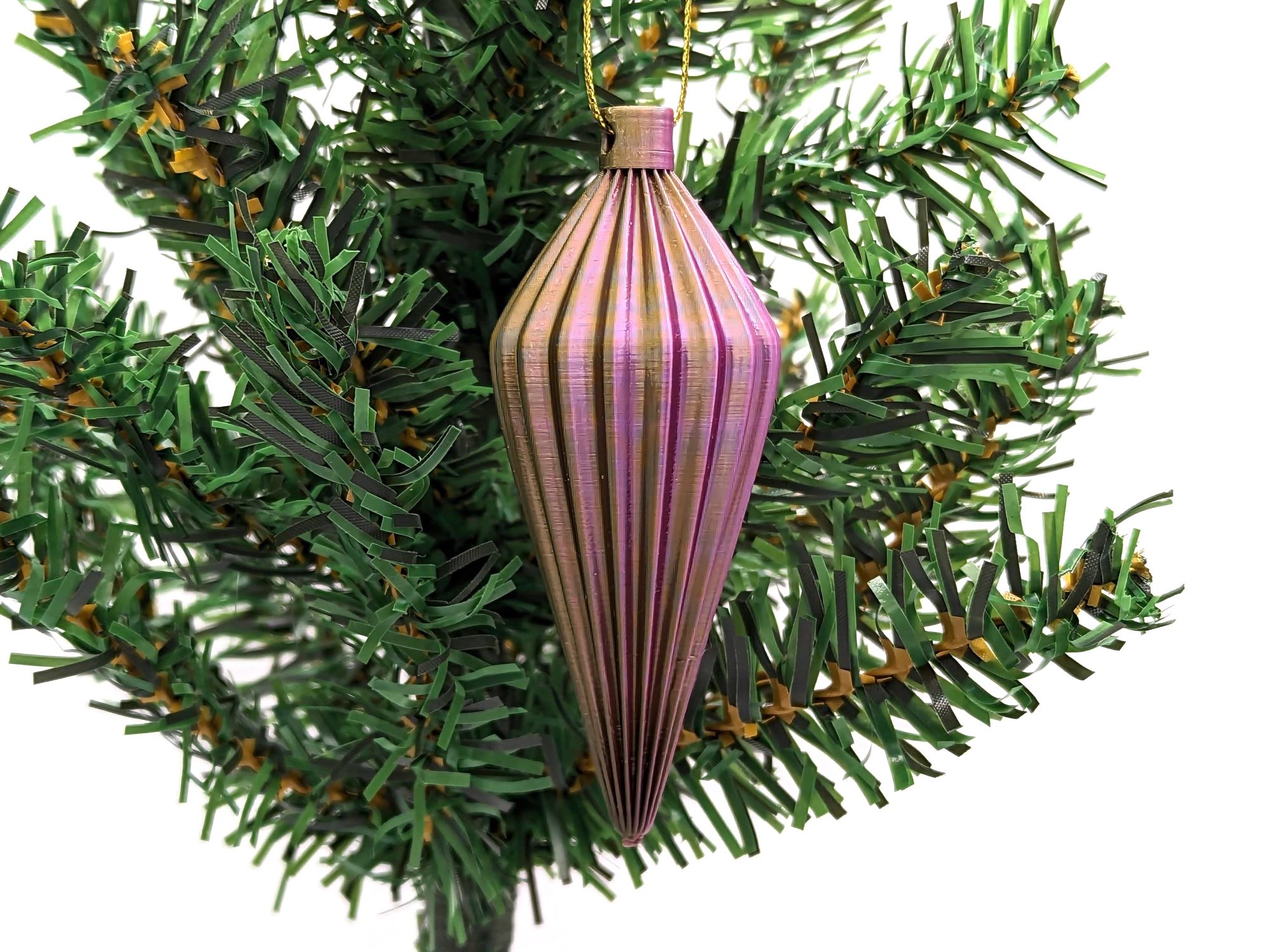 Teardrop Christmas Tree Ornaments by Ken Mills Download free STL