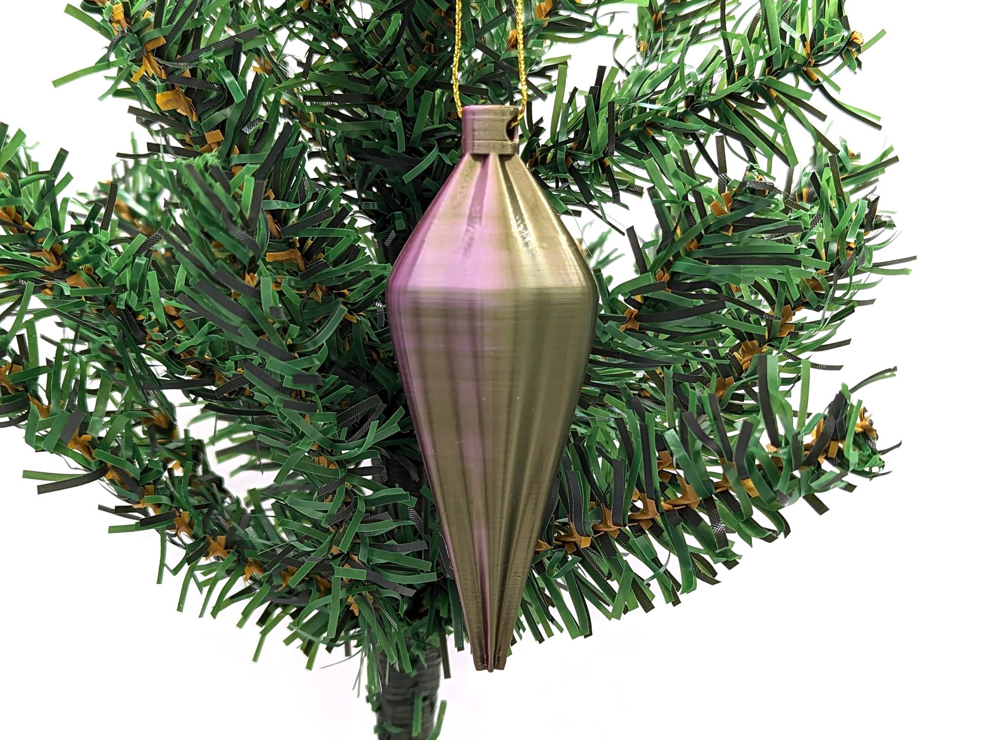 Teardrop Christmas Tree Ornaments by Ken Mills Download free STL