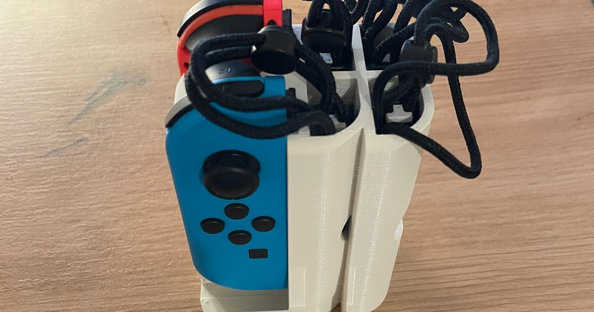 Nintendo Joycon Storage and Transport Case for 4 by Niklas Dinglinger