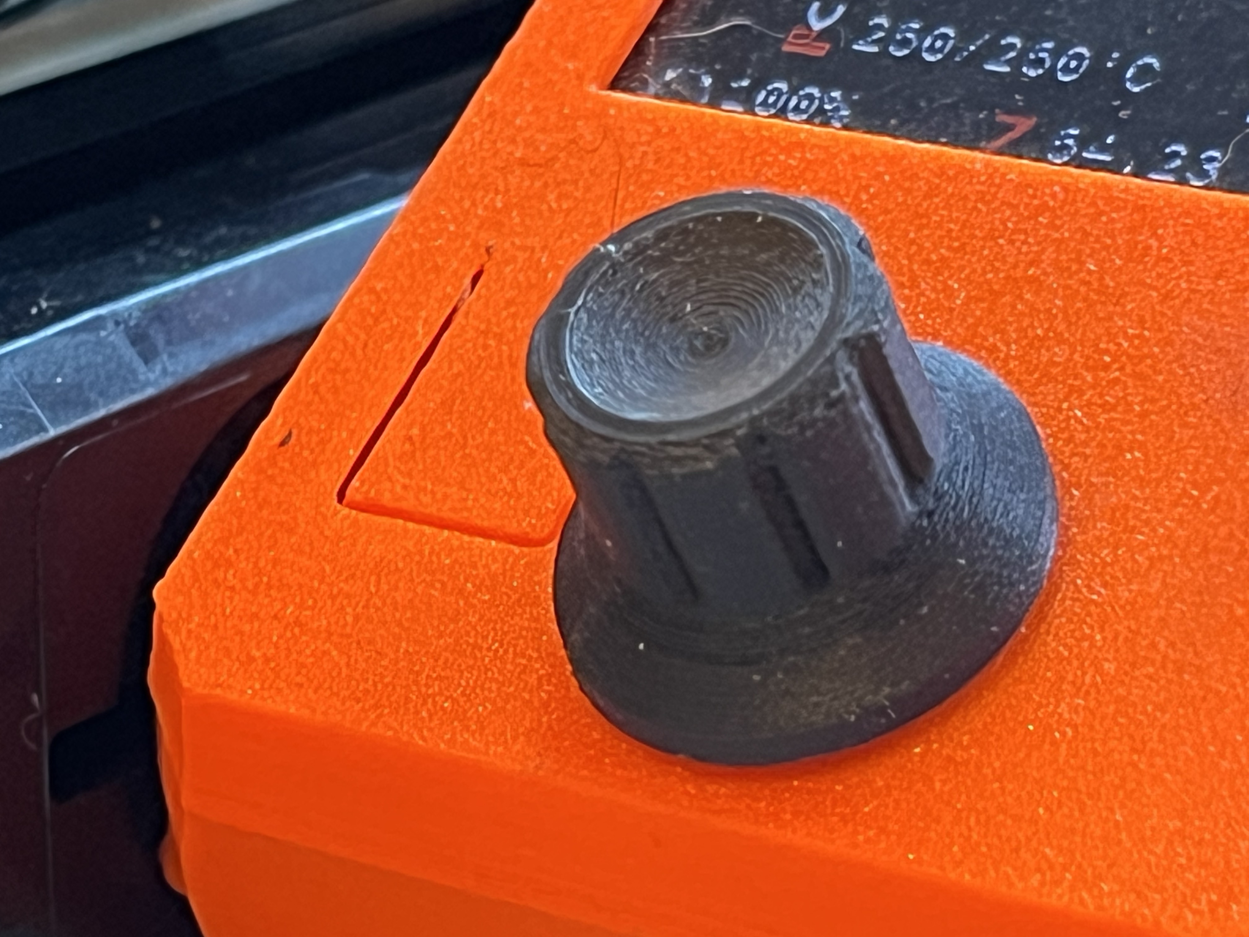 Prusa Mini upgraded knob XL style plus divot by seanco Download