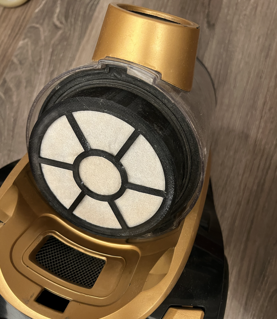 Vacuum cleaner filter holder by valfa14 Download free STL model