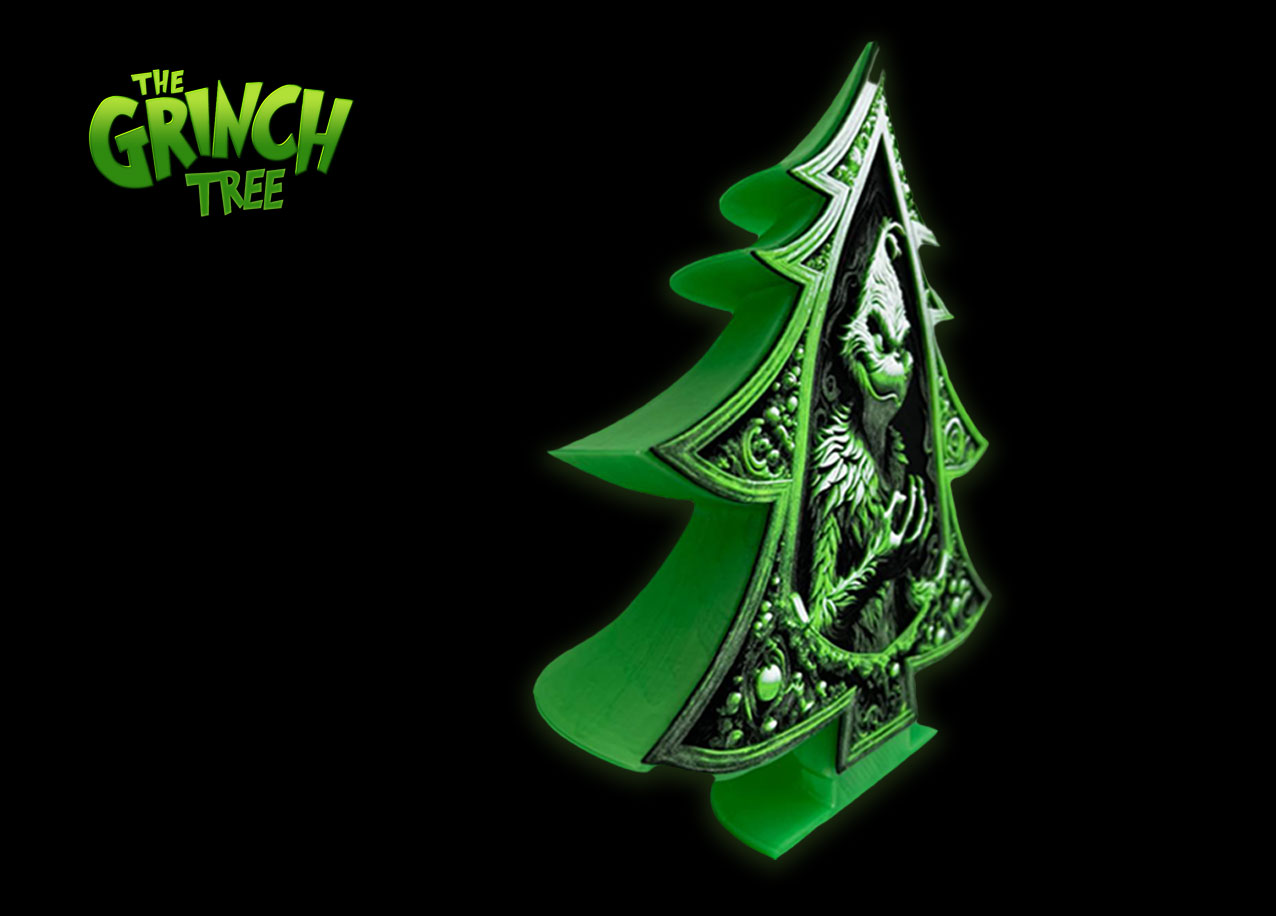 Miniatura 3 do modelo 3D Grinch Tree