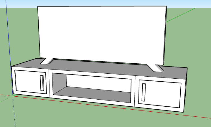 TV with stand